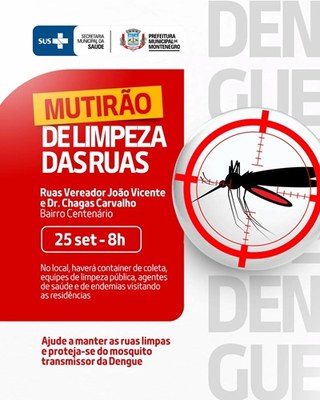 Bairro Centenário terá mutirão de limpeza