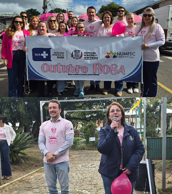 Caminhada do Outubro Rosa celebra a vida e a prevenção