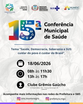 Conferência Municipal de Saúde debate fortalecimento do SUS