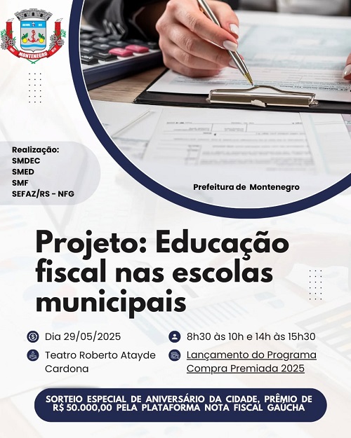 Escolas realizam atividades de Educação Fiscal