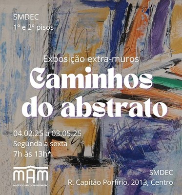 Exposição extra-muros “Caminhos do abstrato”