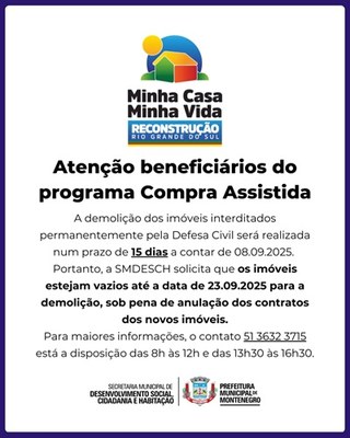 Imóveis condenados após enchente serão demolidos