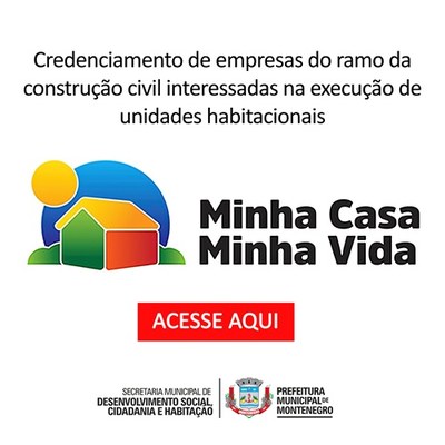 Município publica edital para credenciamento de construtoras visando projetos habitacionais