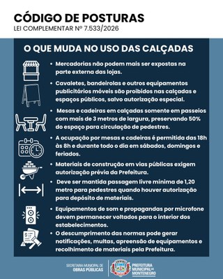 Nova lei quer devolver as calçadas aos pedestres