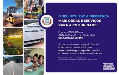 Prazo para pagar IPTU em cota única termina dia 30