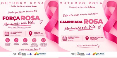 Prefeitura promove ações de prevenção no Outubro Rosa