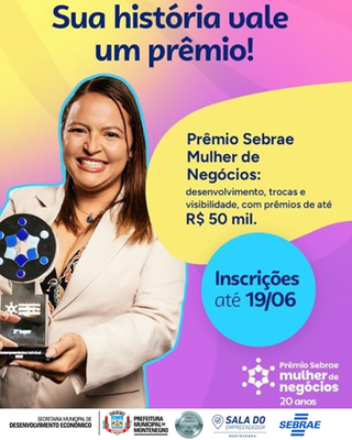 Premiação do Sebrae valoriza mulheres empreendedoras